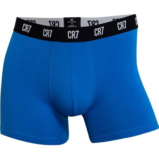 CR7: Boxers Cotton 3-PACK Black-Blue-Grey 