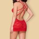 Obsessive: Red Chemise & Thong